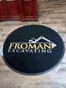 Custom Made ToughTop Logo Mat Terence Froman Inc of Pipersville Pennsylvania 01