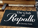 Custom Made ToughTop Logo Mat The Club At Rapallo of Estero Florida