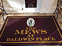 Custom Made ToughTop Logo Mat The Mews At Baldwin Place of Somers New York