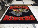 Custom Made ToughTop Logo Mat Theodore Roosevelt High School of Los Angeles California