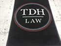 Custom Made ToughTop Logo Mat Thompson Dunlap Heydinger of Bellafontaine Ohio 01