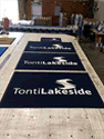 Custom Made ToughTop Logo Mat Tonti Lakeside Apartments of Dallas Texas