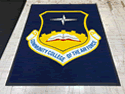 Custom Made ToughTop Logo Mat US Air Force 19th FSS of Little Rock AFB Arkansas 01