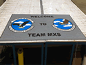 Custom Made ToughTop Logo Mat US Air Force 461 MXS of Robins AFB Georgia