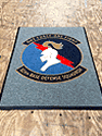 Custom Made ToughTop Logo Mat US Air Force 824th Base Defense Squadron of Moody Air Force Base Georgia