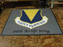 Custom Made ToughTop Logo Mat US Air Force 86th Airlift Wing of Ramstein Air Force Base Germany