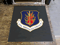 Custom Made ToughTop Logo Mat US Air Force 97th Medical Group of Altus Air Force Base Oklahoma