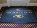 Custom Made ToughTop Logo Mat US Air Force Air Force Inns of Edwards AFB California