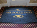 Custom Made ToughTop Logo Mat US Air Force Air Force Inns of Minot Air Force Base North Dakota