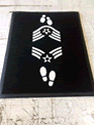 Custom Made ToughTop Logo Mat US Air Force Gunfighter ALS of Mountain Home AFB Idaho