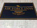 Custom Made ToughTop Logo Mat US Air Force Inns of RAF Croughton North Hamptonshire UK 01