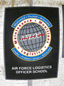 Custom Made ToughTop Logo Mat US Air Force Logistics Officer School of Maxwell AFB Alabama