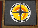 Custom Made ToughTop Logo Mat US Air Force Warrior Preparation Center of Ramstein Air Force Base of Einsiedlerhof Germany