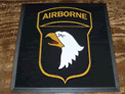 Custom Made ToughTop Logo Mat US Army 101st Airborne Division of Fort Bragg North Carolina
