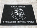 Custom Made ToughTop Logo Mat US Army B Company of Fort Carson Colorado