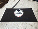 Custom Made ToughTop Logo Mat US Army MWR of Tobyhana Army Depot Pennsylvania