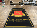 Custom Made ToughTop Logo Mat US Army National Guard 138th Infantry Regiment of Kansas City Missouri