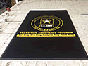 Custom Made ToughTop Logo Mat US Army Transition Assistance Program of Monterey California