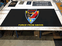 Custom Made ToughTop Logo Mat US Coast Guard Hitron of Jacksonville Florida