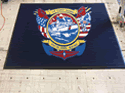 Custom Made ToughTop Logo Mat US Coast Guard Station of Rockland Maine