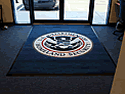 Custom Made ToughTop Logo Mat US Department of Homeland Security of Oklahoma