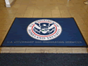 Custom Made ToughTop Logo Mat US Department of Homeland Security of Wichita Kansas