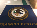 Custom Made ToughTop Logo Mat US Department of Justice Bureau of Prison FCI Pekin of Pekin Illinois