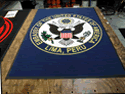 Custom Made ToughTop Logo Mat US Department of State Embassy of Lima Peru