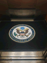 Custom Made ToughTop Logo Mat US Department of State US Embassy of Luanda Angola