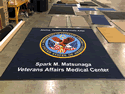 Custom Made ToughTop Logo Mat US Department of Veterans Affairs Matsunaga VA Medical Center of Honolulu Hawaii