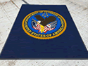 Custom Made ToughTop Logo Mat US Department of Veterans Affairs of Akron Ohio