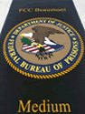 Custom Made ToughTop Logo Mat US Federal Bureau of Prisons FCC Beaumont of Beaumont Texas 01