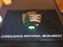 Custom Made ToughTop Logo Mat US National Park Service Chirichuacha National Monument of Willcox Arizona