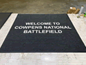 Custom Made ToughTop Logo Mat US National Park Service Cowpens National Battlefield of Gaffney South Carolina