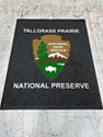 Custom Made ToughTop Logo Mat US National Park Service Tallgrass Prarie of Strong City Kansas 01