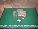 Custom Made ToughTop Logo Mat US National Park Service Wupatki National Monument of Flagstaff Arizona