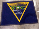 Custom Made ToughTop Logo Mat US Navy FRC Support Equipment of Solomons Naval Maryland