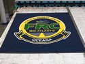 Custom Made ToughTop Logo Mat US Navy Fleet Readiness Center Mid Atlantic of Virginia Beach Virginia