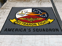 Custom Made ToughTop Logo Mat US Navy Helicopter Training Squadron Eight of NAS Milton Florida