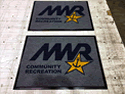 Custom Made ToughTop Logo Mat US Navy MWR of South Millington Tennessee 01