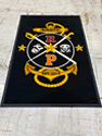 Custom Made ToughTop Logo Mat US Navy NROTC of Rutgers University New Brunswick New Jersey