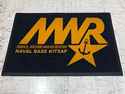 Custom Made ToughTop Logo Mat US Navy Naval Base Kitsap of Silverdale Washington