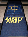 Custom Made ToughTop Logo Mat US Navy Naval Facilities Engineering Command of San Diego California 02