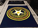 Custom Made ToughTop Logo Mat US Navy Naval Mobile Construction Battalion 22 of Port Hueneme California