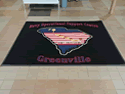 Custom Made ToughTop Logo Mat US Navy Operationas Support Center of Greenville South Carolina