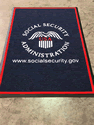 Custom Made ToughTop Logo Mat US Social Security Administration of Beaumont Texas