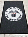 Custom Made ToughTop Logo Mat US Social Security Administration of Chester Pennsylvania