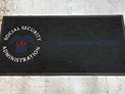 Custom Made ToughTop Logo Mat US Social Security Administration of Hollywood California 02