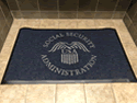 Custom Made ToughTop Logo Mat US Social Security Administration of Wichita Kansas 01