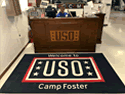 Custom Made ToughTop Logo Mat USO Camp Foster of Okinawa Japan 01
